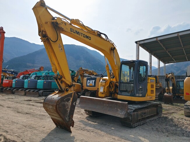 SUMITOMO SH125X-3B (Excavators) at Tochigi, Japan | Buy used Japanese  construction equipment, heavy equipment, trucks and farm  machineries:BIGLEMON | Item ID：77748