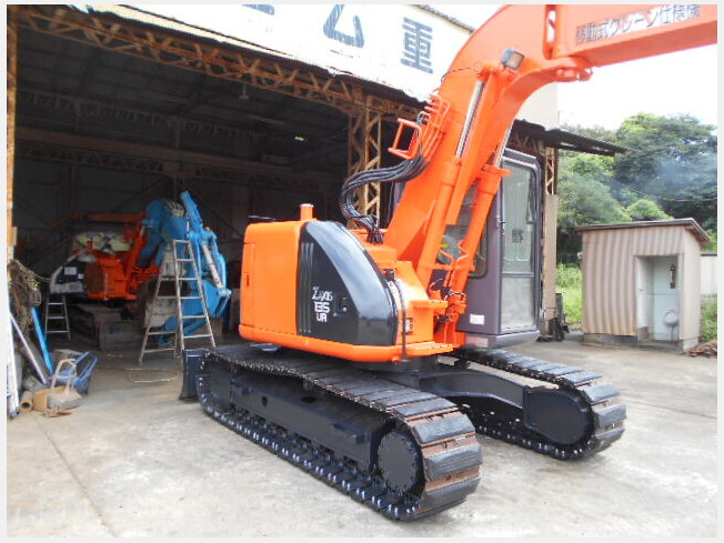 日立クローラクレーン【ZX135UR】エアコン付ユンボ(油圧ショベル