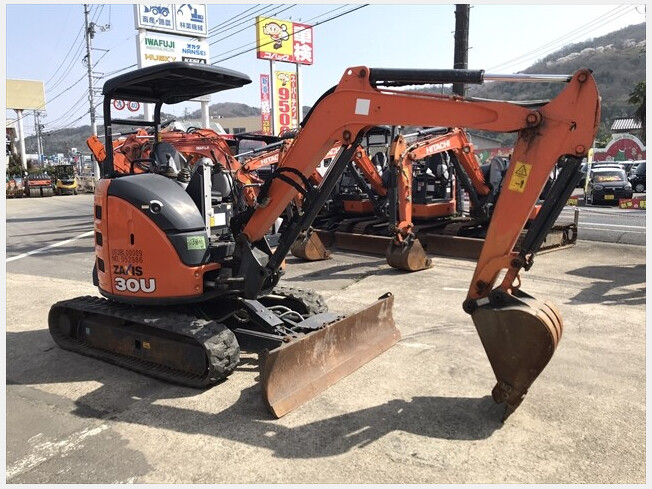 HITACHI ZX30U-5B (Mini excavators) at Okayama, Japan | Buy used 