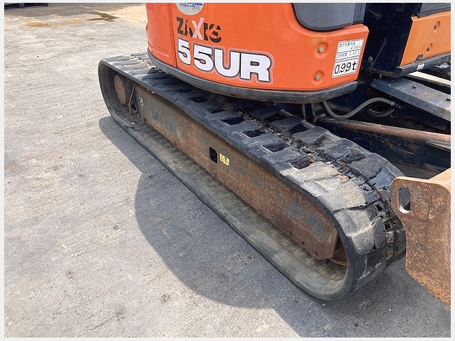 日立建機 ZX55UR-5B | 岡山県のミニ油圧ショベル(ミニユンボ