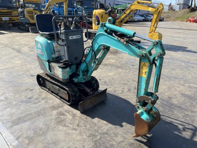 ミニユンボ コベルコ sk005-2 まだ600hr