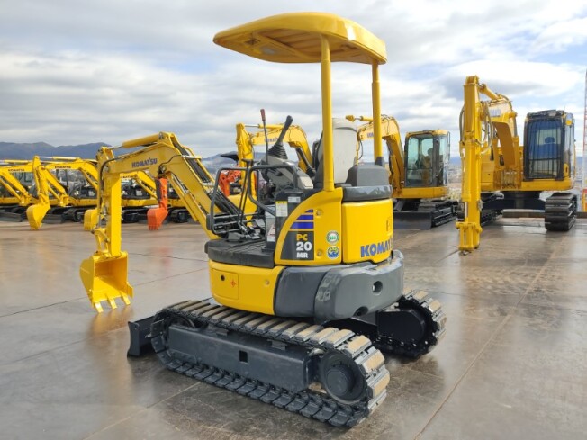 PC20MR-3 1054時間 2013年製 コマツ KOMATSU ミニ油圧ショベル ミニ