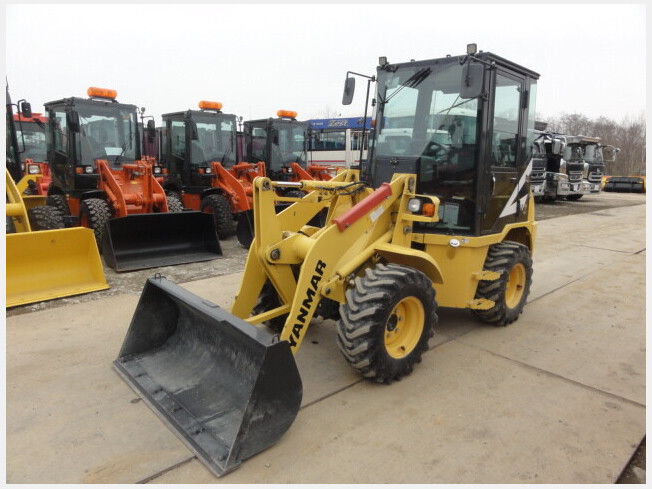 ヤンマー タイヤショベル ホイールローダー V3-2 全塗装済み