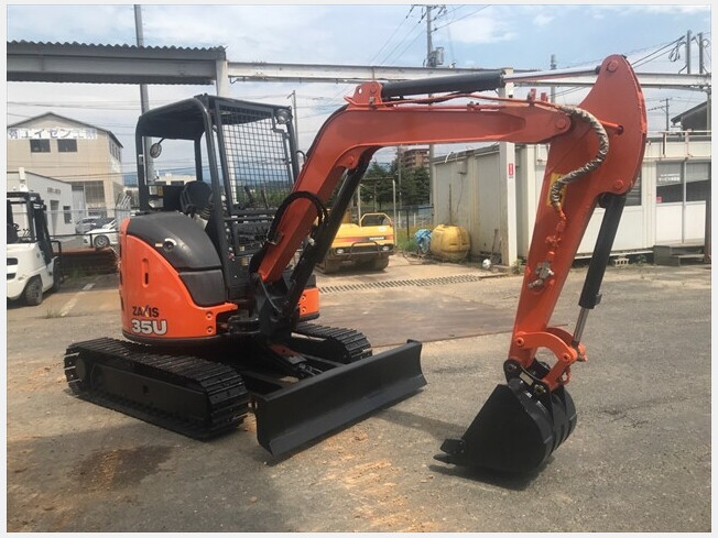 日立建機 ZX35U-5B | 鳥取県のミニ油圧ショベル(ミニユンボ) | BIGLEMON（ビッグレモン）：中古建機, 中古重機, トラック,  農業機械の販売・売却 | 商品ID：80600