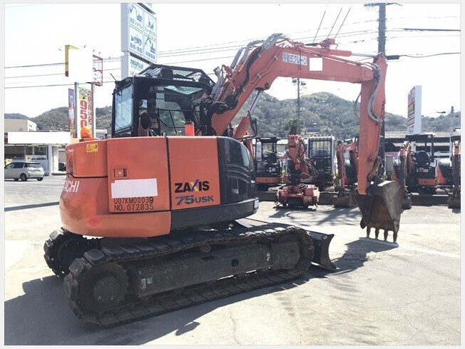 HITACHI ZX75USK-5B (Excavators) at Okayama, Japan | Buy used 