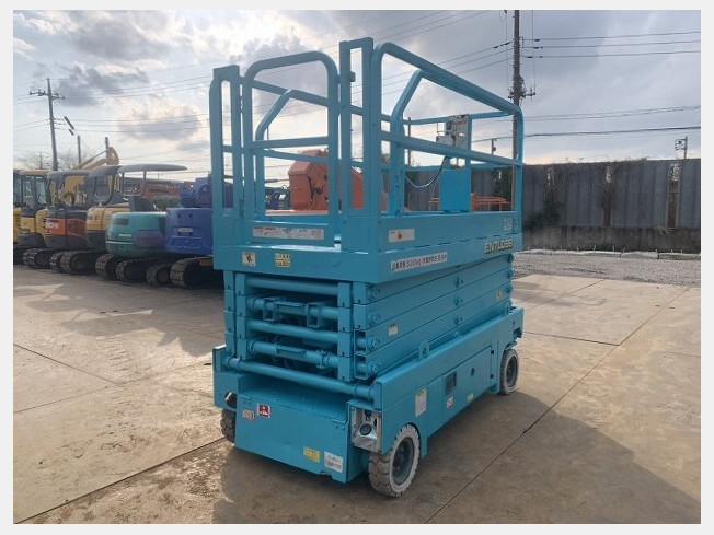 AIRMAN ENTL061 タイヤ式高所作業車 最大床高さ 6m