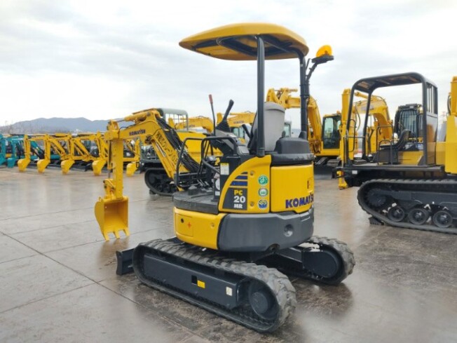 コマツ PC20MR-3 2トンクラス 全塗装済 倍速 ミニ油圧ショベル