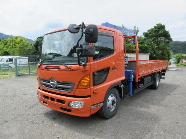 日野 TKG-FD7JLAA | 神奈川県のクレーン車 | BIGLEMON（ビッグレモン）：中古建機, 中古重機, トラック, 農業機械の販売・売却  | 商品ID：83987