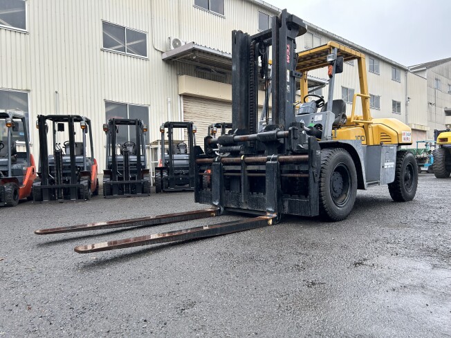 極上品 10トン TCM エンジンフォークリフト 低稼働 10t TCM FD100-9