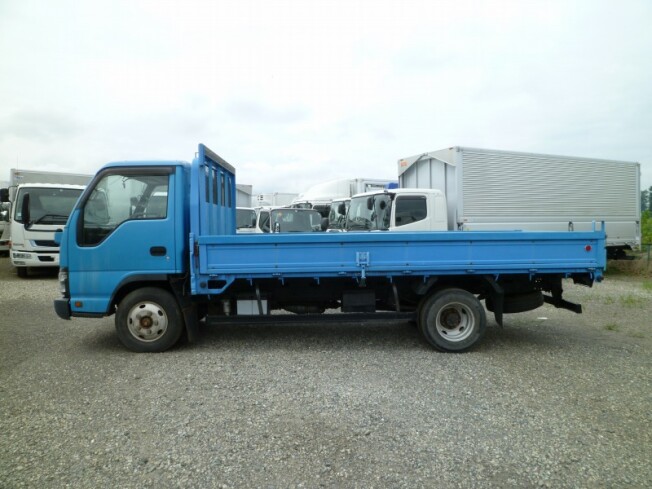 ISUZU PB-NPR81AR (Flatbed trucks) at Kanagawa, Japan | Buy used Japanese  construction equipment, heavy equipment, trucks and farm  machineries:BIGLEMON | Item ID：85435