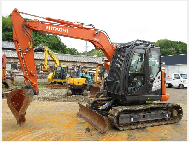 HITACHI ZX75USK-5B (Excavators) at Osaka, Japan | Buy used 