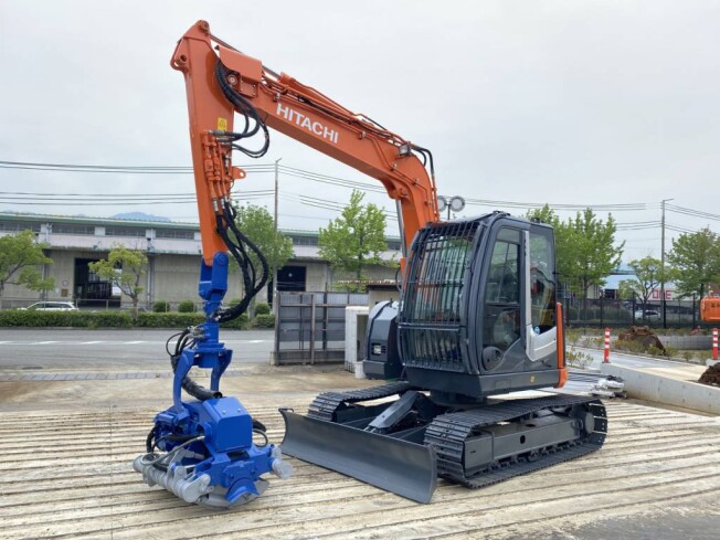 HITACHI ZX75USL-3 (Excavators) at Hyogo, Japan Buy used Japanese  construction equipment, heavy equipment, trucks and farm  machineries:BIGLEMON Item ID：88406