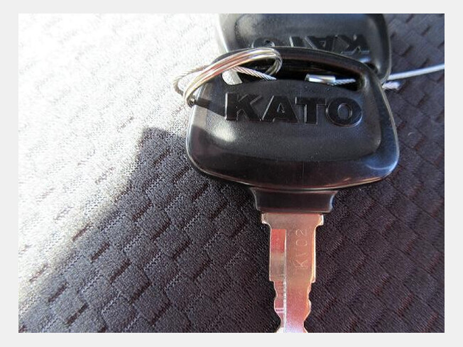 キーホルダー KATO HYDRAULIC EXCAVATOR ショベルカー