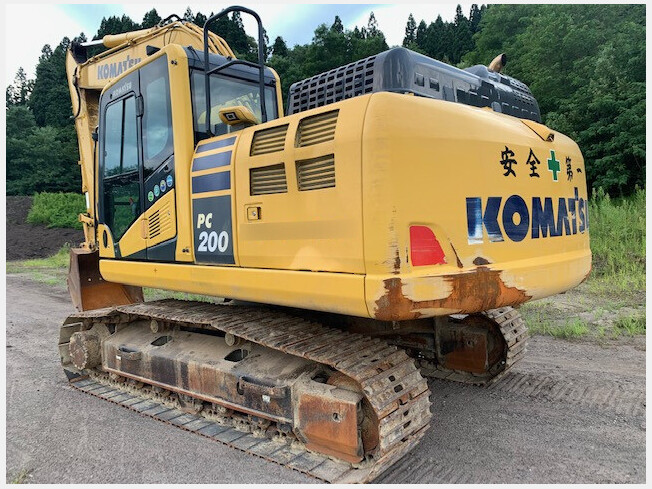 KOMATSU PC200-11 (Excavators) at Akita, Japan | Buy used Japanese  construction equipment, heavy equipment, trucks and farm  machineries:BIGLEMON | Item ID：91014