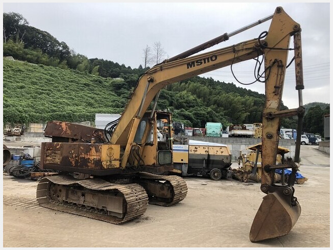 三菱 MS110-2 | 福岡県の油圧ショベル(ユンボ) | BIGLEMON（ビッグレモン）：中古建機, 中古重機, トラック,  農業機械の販売・売却 | 商品ID：91081