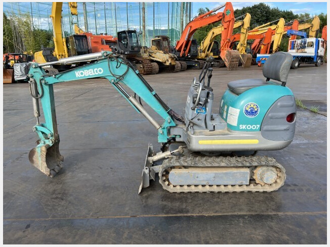 ユンボ コベルコ SK007-3 KOBELCO ミニバックホー 中古 節約