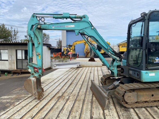 KOBELCO SK45SR-6E (Mini excavators) at Hyogo, Japan Buy used Japanese  construction equipment, heavy equipment, trucks and farm  machineries:BIGLEMON Item ID：91672
