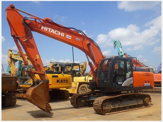 HITACHI ZX200-6 (Excavators) at Chiba, Japan | Buy used Japanese