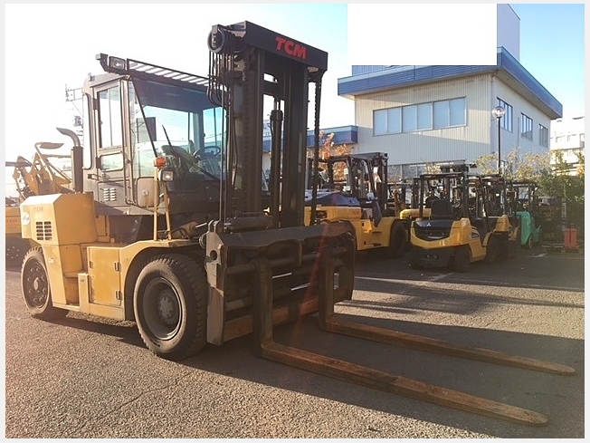 TCM FD120-6 (Forklifts) at Okayama, Japan | Buy used Japanese construction  equipment, heavy equipment, trucks and farm machineries:BIGLEMON | Item  ID：91943