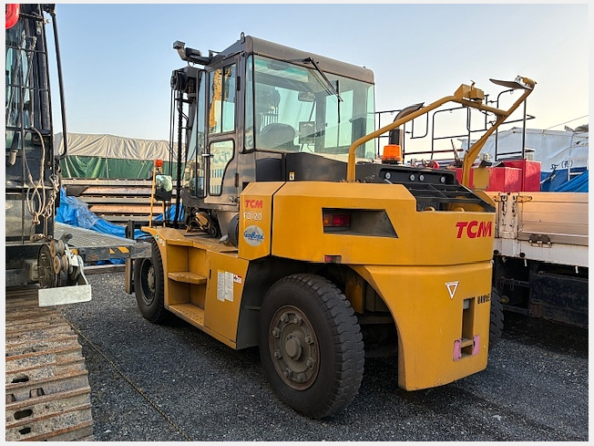 フォークリフトTCM TCM FD115-3 rough terrain forklift specs & dimensions (2021 - 2026