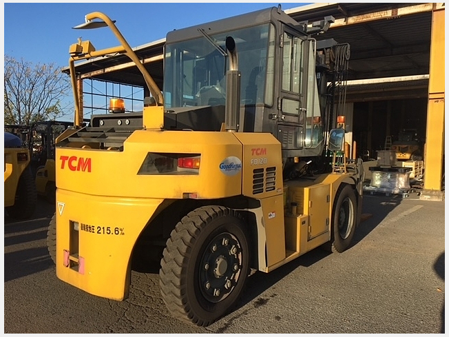 TCM FD120-6 (Forklifts) at Okayama, Japan | Buy used Japanese construction  equipment, heavy equipment, trucks and farm machineries:BIGLEMON | Item  ID：91943