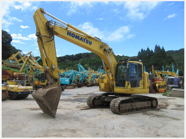 工場 【T-0037】コマツ PC15R-8 1.5トンクラス 全塗装み 倍速 ミニ油圧ショベル