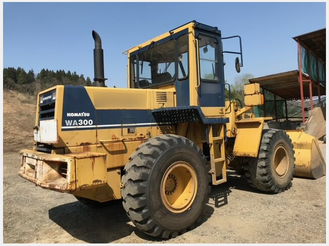 KOMATSU WA300-1 (Wheel loaders) at Akita, Japan | Buy used Japanese  construction equipment, heavy equipment, trucks and farm  machineries:BIGLEMON | Item ID：92859