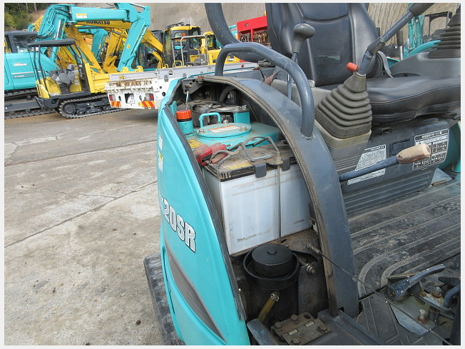 コベルコ ミニユンボ SK20SR-5 油圧ショベル マルチ付き 倍速付き 鉄