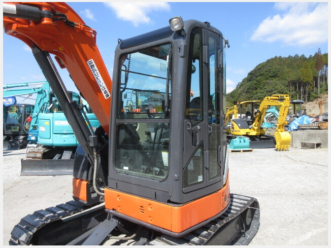 HITACHI ZX55UR-3 (Mini excavators) at Kagoshima, Japan | Buy used 