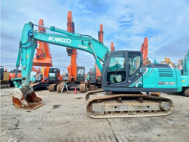 KOBELCO SK200-10 (Excavators) at Chiba, Japan | Buy used Japanese 