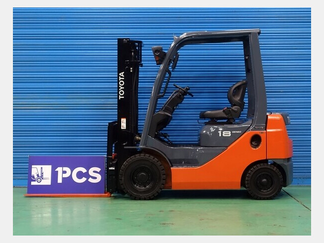 TOYOTA 02-8FG18 (Forklifts) at Ibaraki, Japan | Buy used Japanese