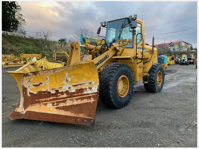 KAWASAKI 70ZV-2 (Wheel loaders) at Akita, Japan | Buy used 