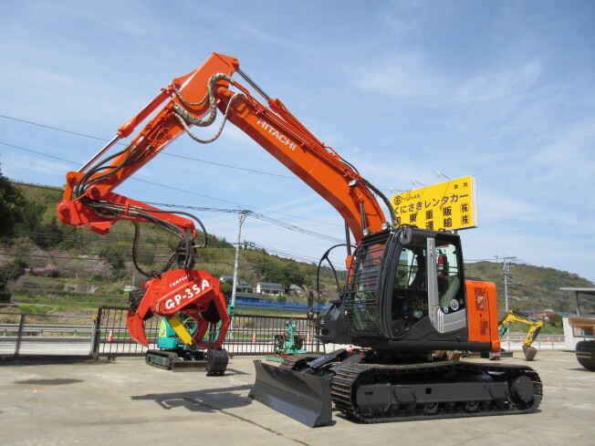 油圧ショベル(ユンボ) 日立建機 ZX135US-3 2011年 7，230h 林業機 