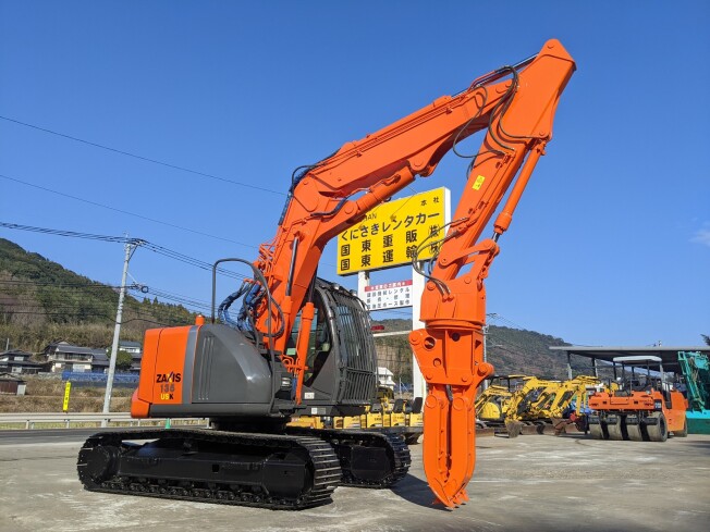 HITACHI ZX135USK-3 (Excavators) at Oita, Japan | Buy used Japanese 