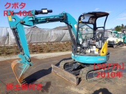 クボタ Mini油圧ショベル(Mini Excavator) RX-406 2010