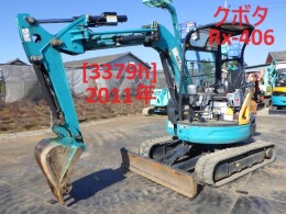 KUBOTA Mini excavators RX-406 2011
