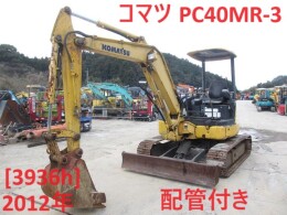コマツ ミニ油圧ショベル(ミニユンボ) PC40MR-3 2012年
