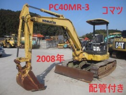 コマツ ミニ油圧ショベル(ミニユンボ) PC40MR-3 2008年