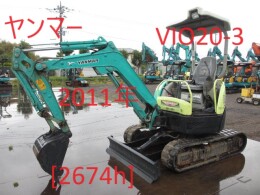 YANMAR Mini excavators ViO20-3 2011