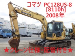 コマツ PC128US-8 | 茨城県の油圧ショベル(ユンボ) | BIGLEMON（ビッグレモン）：中古建機