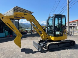 KOMATSU Mini excavators PC55MR-5NO 2015