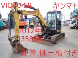 Yanmar Mini油圧ショベル(Mini Excavator) ViO40-5B  ｷｬﾉﾋﾟｰ仕様 2012