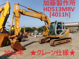 加藤製作所 油圧ショベル(ユンボ) HD513MRV 2012年