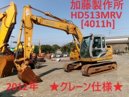 加藤製作所 油圧ショベル(Excavator) HD513MRV 2012