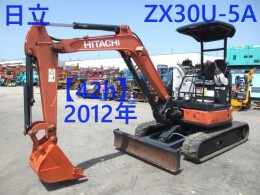 HITACHI Mini excavators ZX30U-5A 2012