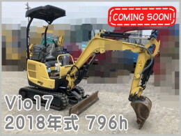 YANMAR Mini excavators ViO17 2018
