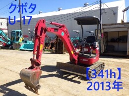 KUBOTA Mini excavators U-17 2013