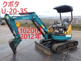 KUBOTA Mini excavators U-20-3S 2012