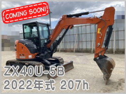 HITACHI Mini excavators ZX40U-5B 2022