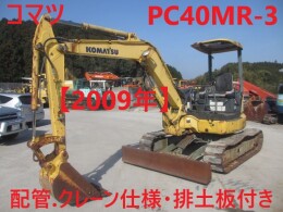 コマツ ミニ油圧ショベル(ミニユンボ) PC40MR-3 2009年